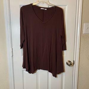 JOLLIE LOVIN Brown Tunic